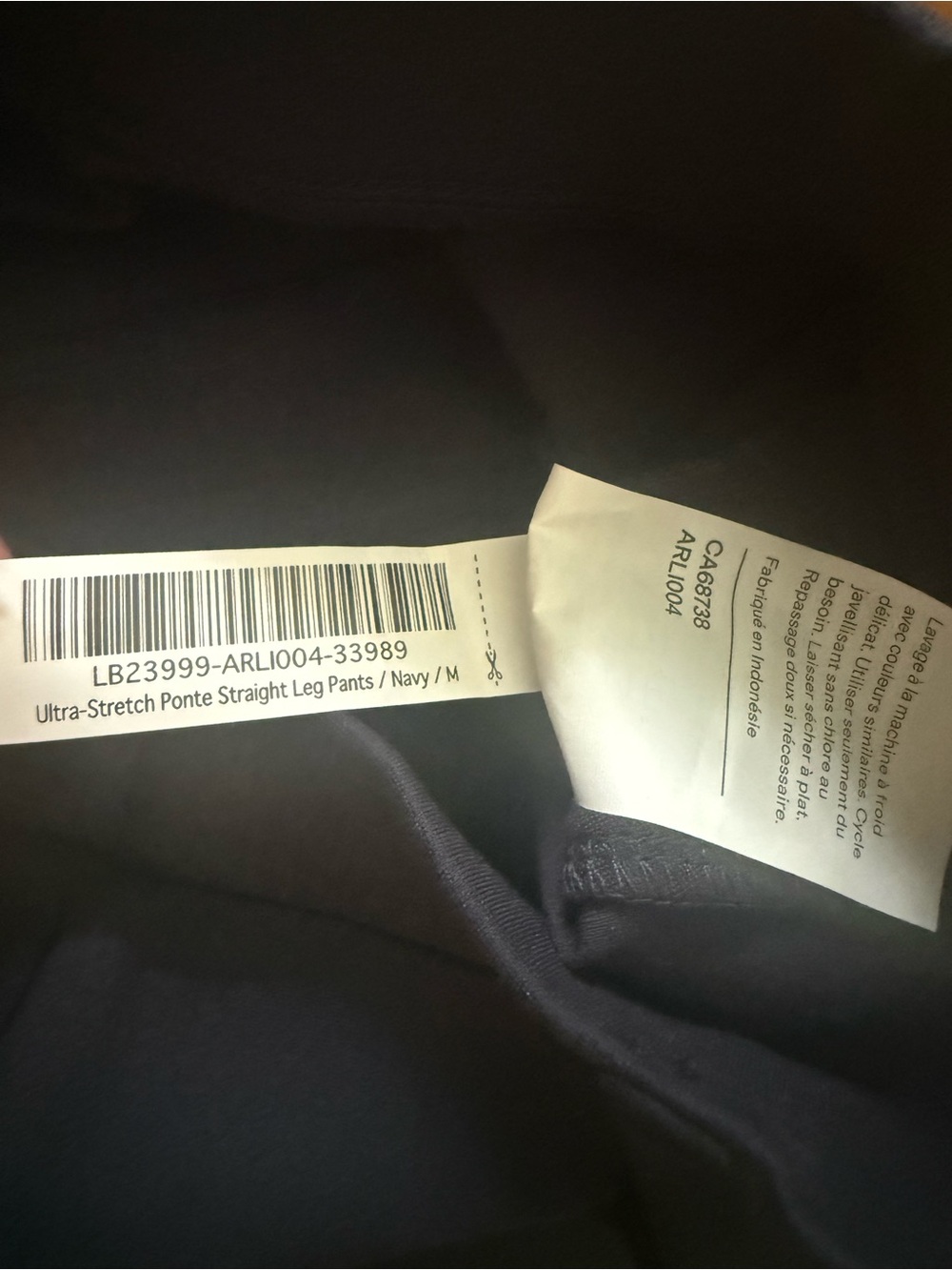 NWT Quince Ultra-Stretch Ponte Straight Leg Pants - Picture 7 of 11
